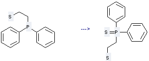 Ethanethiol,2-(diphenylphosphino)- can be used to produce sulfure de diphenylphosphino-2 ethanethiol